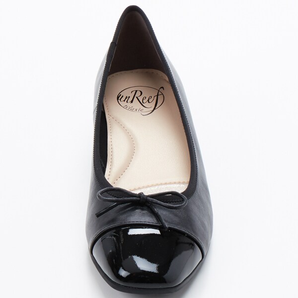 アンリーフ（unReef）/トゥキャップウェッジパンプスの通販はau PAY