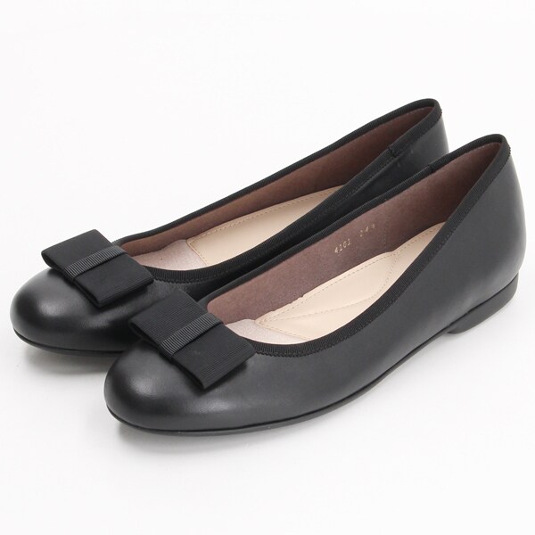 アンリーフ（unReef）/グログランリボンモチーフバレエシューズ