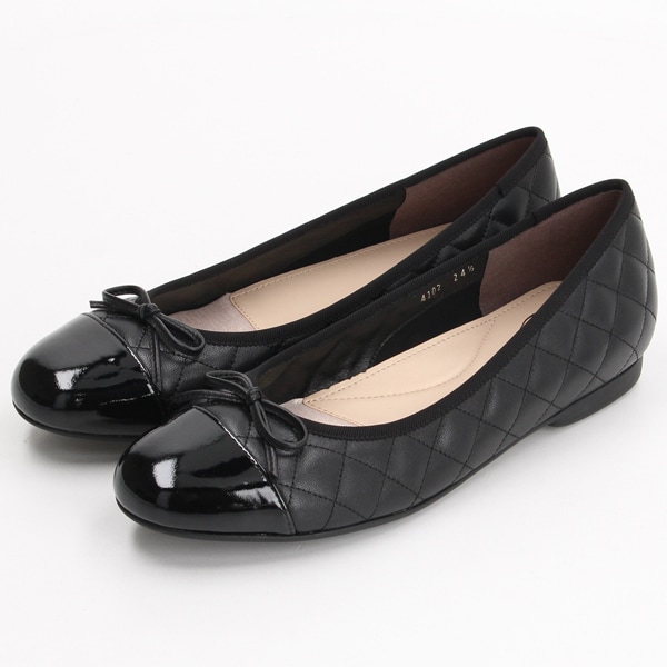 アンリーフ（unReef）/トゥーキャップキルティングバレエシューズ