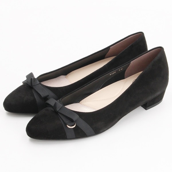 アンリーフ（unReef）/リボンモチーフカッターパンプス