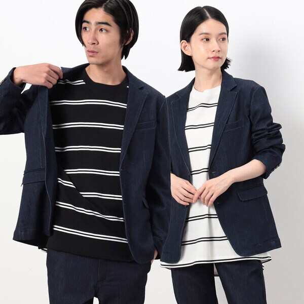 パープル＆イエロー（Purple & Yellow）/【セットアップ対応】ストレッチデニム ジャケットの通販はau PAY マーケット - Brand  Square by OIOI （ブランドスクエアbyマルイ） | au PAY マーケット－通販サイト