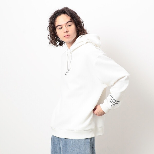 パープル＆イエロー（Purple & Yellow）/ワッフルメッセージ刺繍パーカの通販は 5,795円