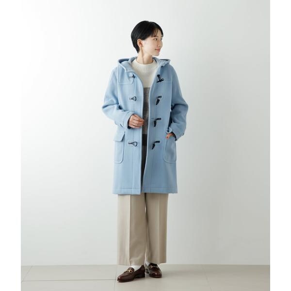 ニューヨーカー（NEWYORKER）/ウールヘリンボーン ダッフルコート  