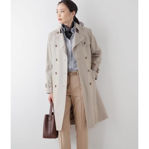 ニューヨーカー（NEWYORKER）/TCオーガニックギャバ トレンチコート