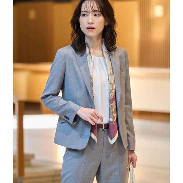 ニューヨーカー（NEWYORKER）/グレンチェック ノッチドラペル1釦ジャケットの通販は 55,000円