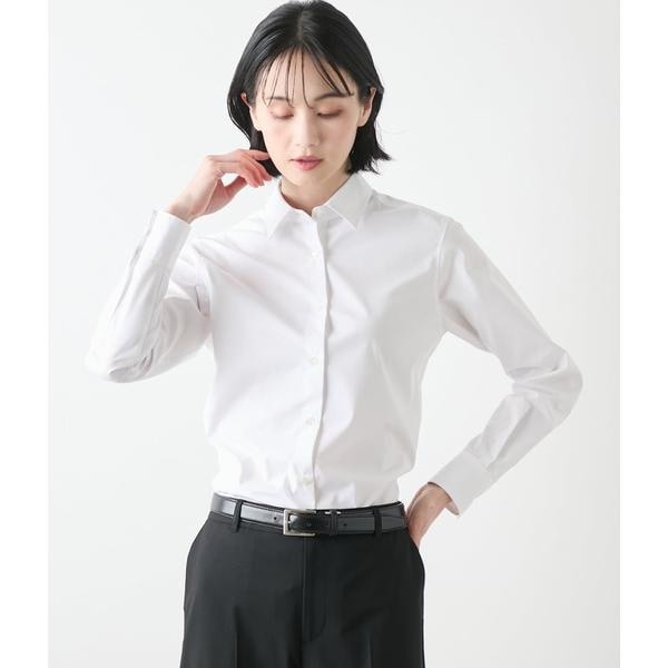 ニューヨーカー（NEWYORKER）/コットンポリブロード レギュラーカラーシャツ(リクルート対応)