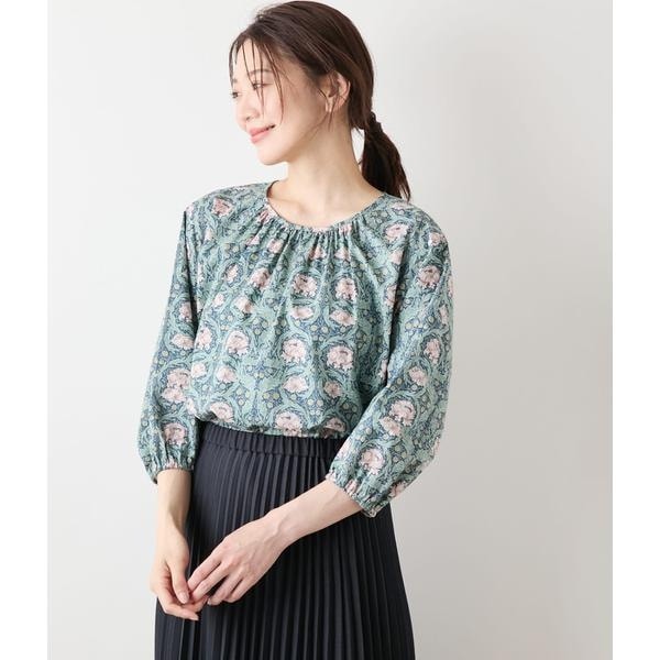 ニューヨーカー（NEWYORKER）/リバティ ウィリアム・モリス アフリカンマリーゴールド フロントギャザ