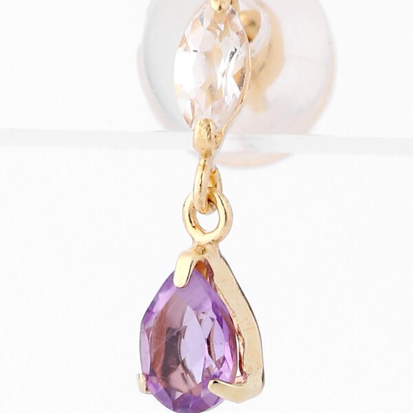 ヴァンドーム カラーストーン ピアス ヴァンドームブティック シェル