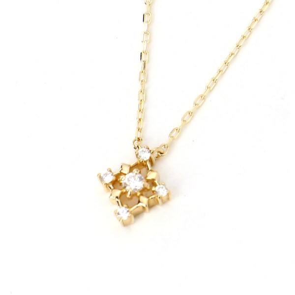 ヴイエー ヴァンドーム青山（va vendome aoyama）/K18イエローゴールド　ダイヤモンドネックレス_3