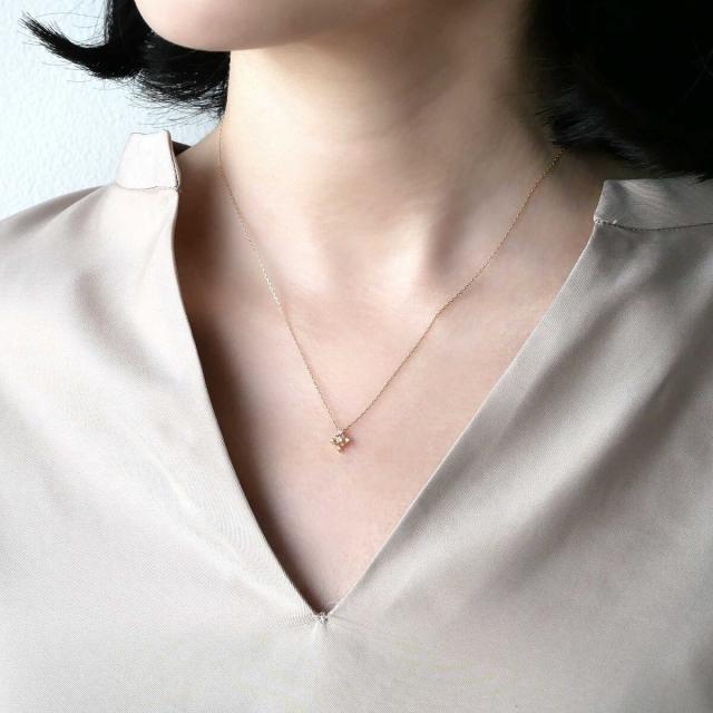 ヴイエー ヴァンドーム青山（va vendome aoyama）/K18イエローゴールド　ダイヤモンドネックレス_5
