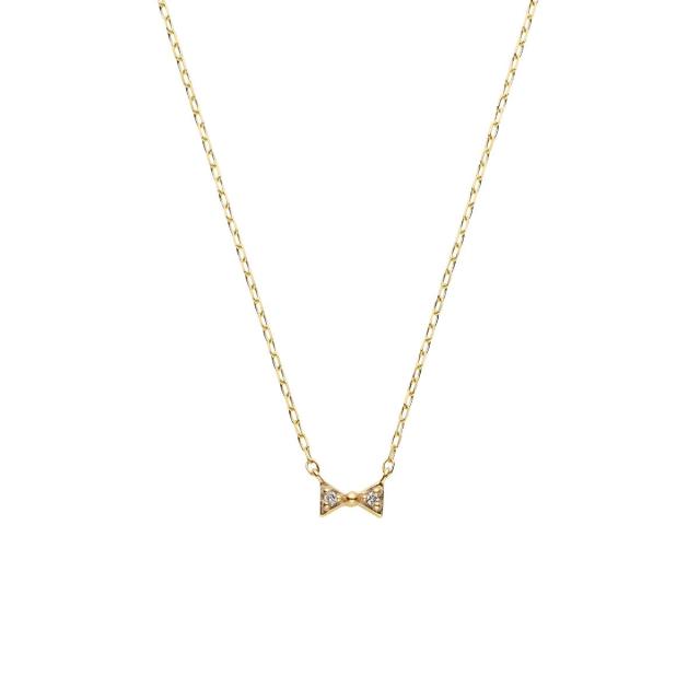 K18】ヴァンドーム青山 シトリン ダイヤ ネックレス トップ チャーム