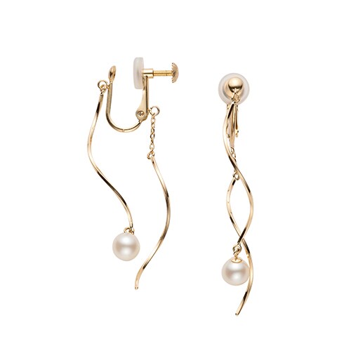 ヴイエー ヴァンドーム青山（va vendome aoyama）/K10淡水パールイヤリング