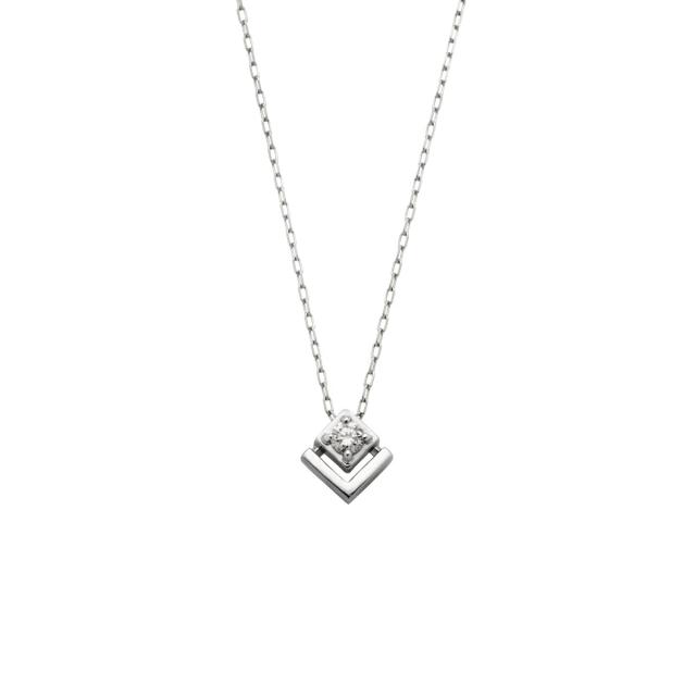 ヴァンドーム青山 エルヴェ ダイヤモンド プラチナ ネックレス GPAN007840DI プラチナ ダイヤモンド ネックレス｜ネックレス