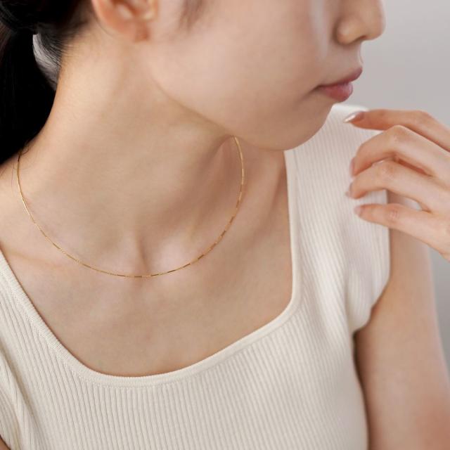 【NEW】 ヴイエー ヴァンドーム青山（va vendome aoyama）/K10YG ゴールド ネックレス_5