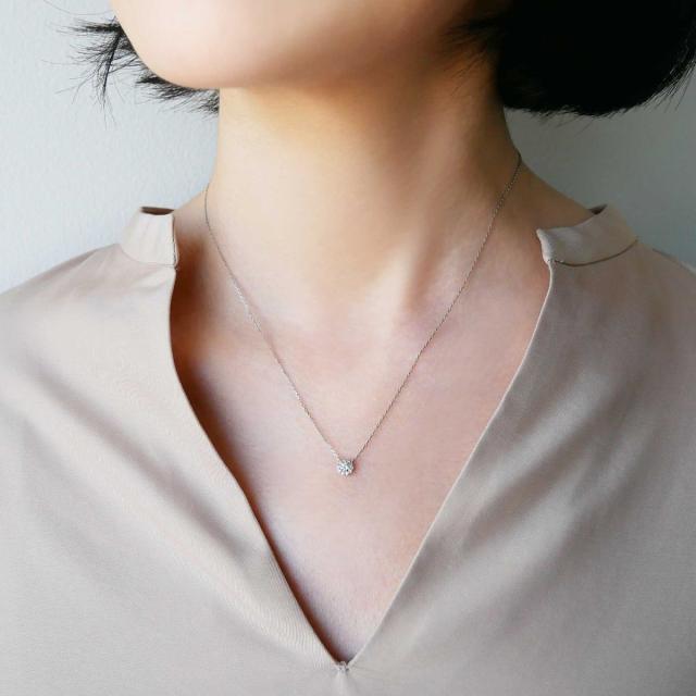 ヴイエー ヴァンドーム青山（va vendome aoyama）/プラチナ ダイヤモンド ネックレス_3