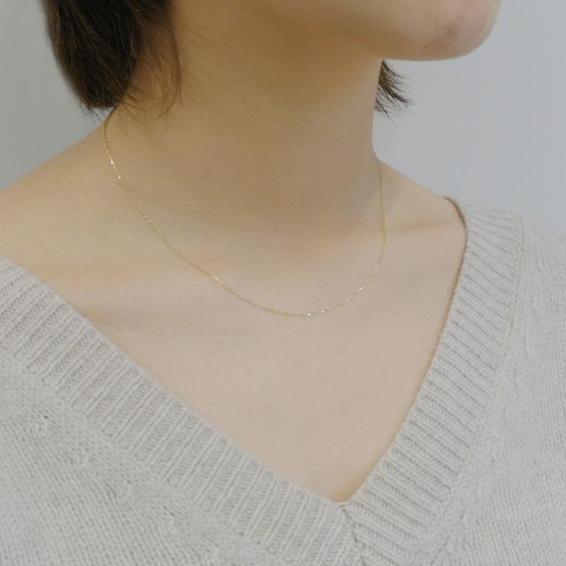 ヴイエー ヴァンドーム青山（va vendome aoyama）/K10YG スライドピン付きチェーン_3