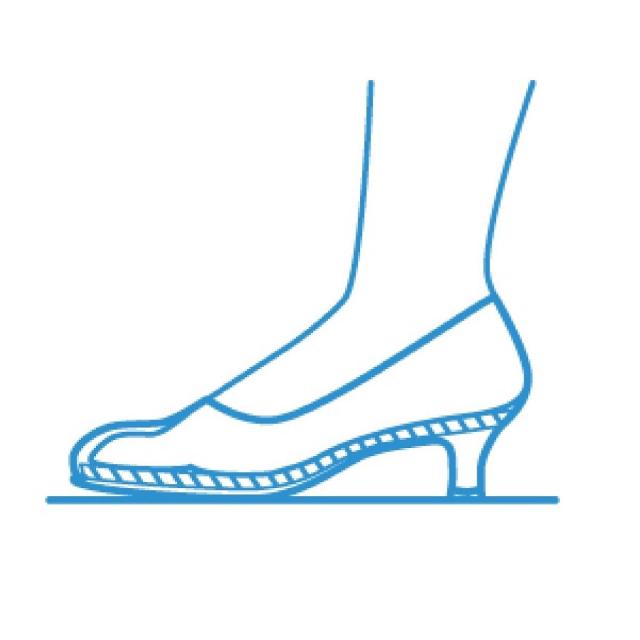 ウォーターマッサージ/【撥水】6cmヒールブーティ/ 612307