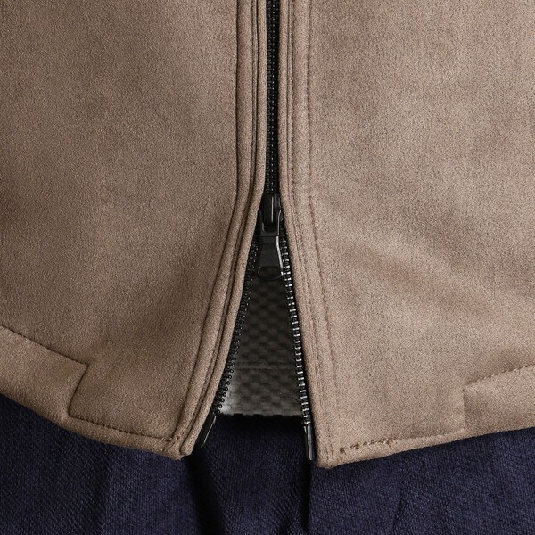 ハイダウェイ/ポンチスウェードシングルライダースブルゾンの通販はau