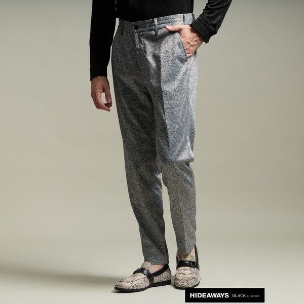 ハイダウェイ（HIDEAWAYS）/Ｗフェイスストレッチイージーパンツ