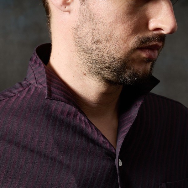 ハイダウェイ（HIDEAWAYS）/アラカルトバイヤスジャカードシャツ