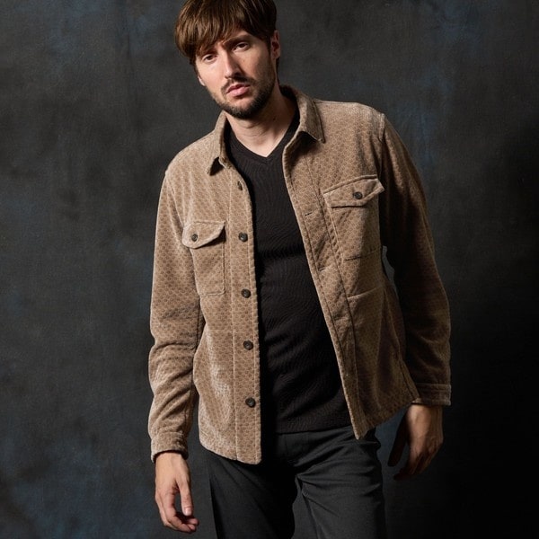 ハイダウェイ（HIDEAWAYS）/モールラッセルジャカードブルゾン