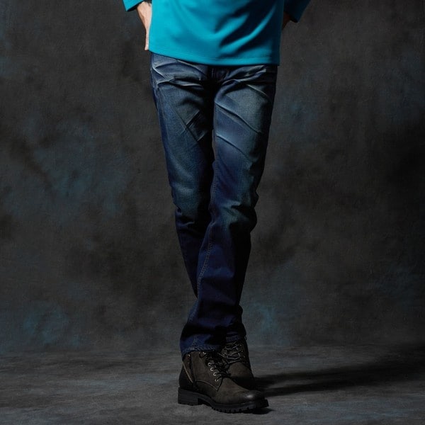 ハイダウェイ（HIDEAWAYS）/ハイパーストレッチ裏起毛デニムパンツ