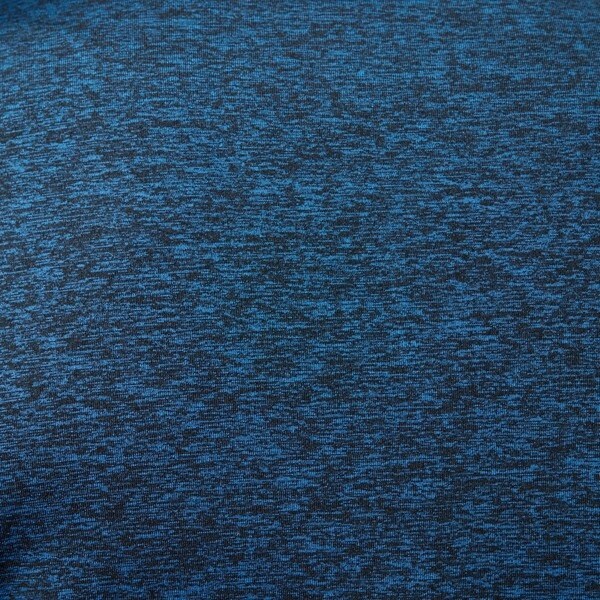 ハイダウェイ（HIDEAWAYS）/メランジ裏起毛 ハーフジップポロシャツの