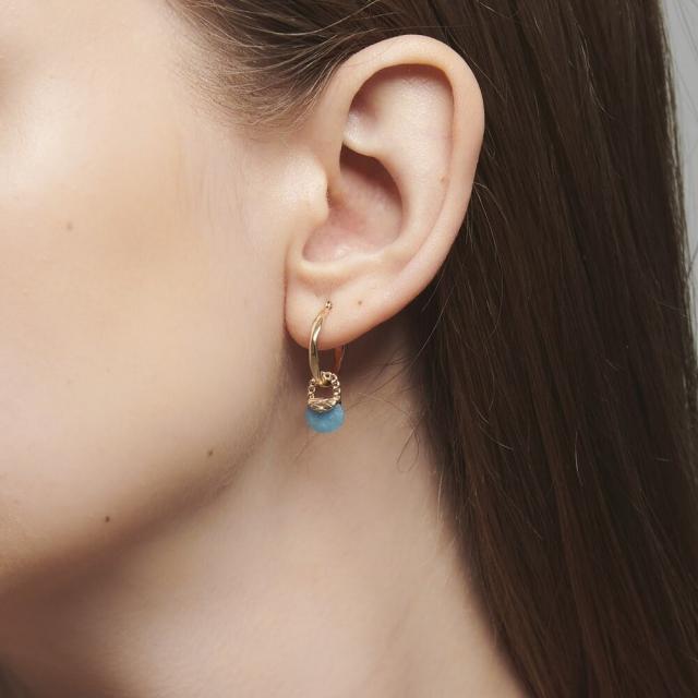 ノジェス（NOJESS）/【Tiny Bag Charm】K10ブルークォーツチャームの通販は