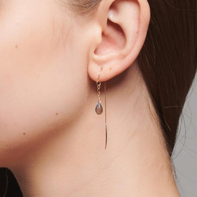 【NOJESS】10金　バタフライ　チェーンピアス NOJESS（ノジェス）｜公式オンラインストア 【NOJESS】10金 バタフライ