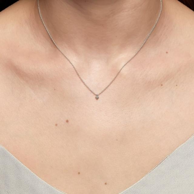 ノジェス（NOJESS）/シルバーダイヤモンドネックレス(0．03ct)_2