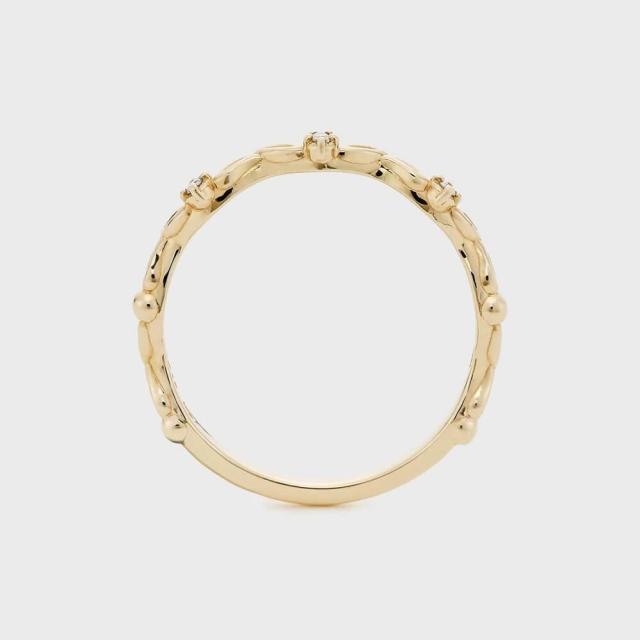 ノジェス（NOJESS）/【Pocket Ring】K10ダイヤモンドリング_4