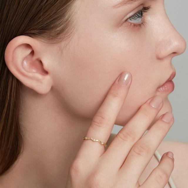 ノジェス K10 ムーンストーン ダイヤモンド リング 15号 ムーン