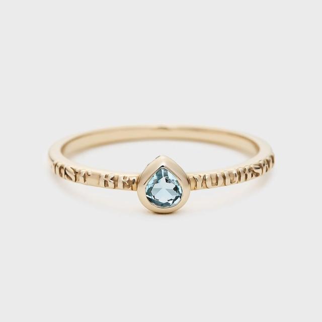 ノジェス（NOJESS）/【Luck Collection】K5アクアマリンリング