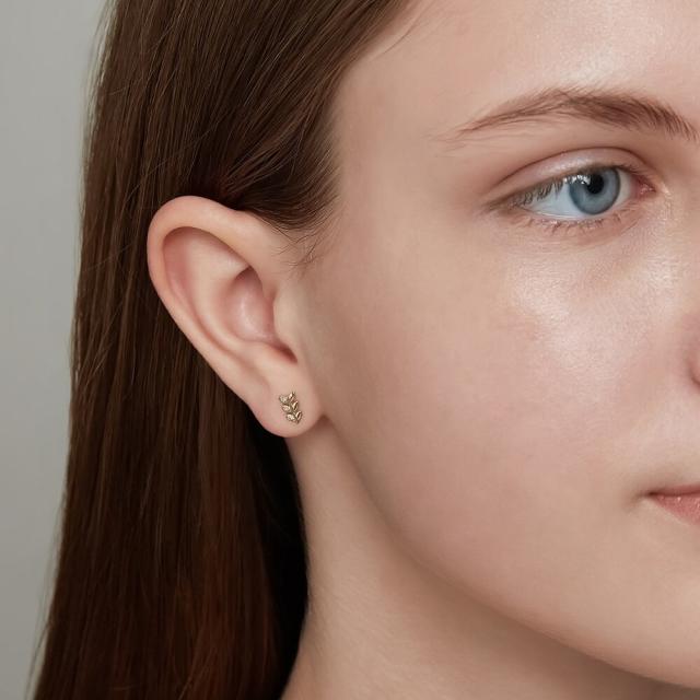 ノジェス（NOJESS）/K5／K10ダイヤモンドピアス（片耳用）