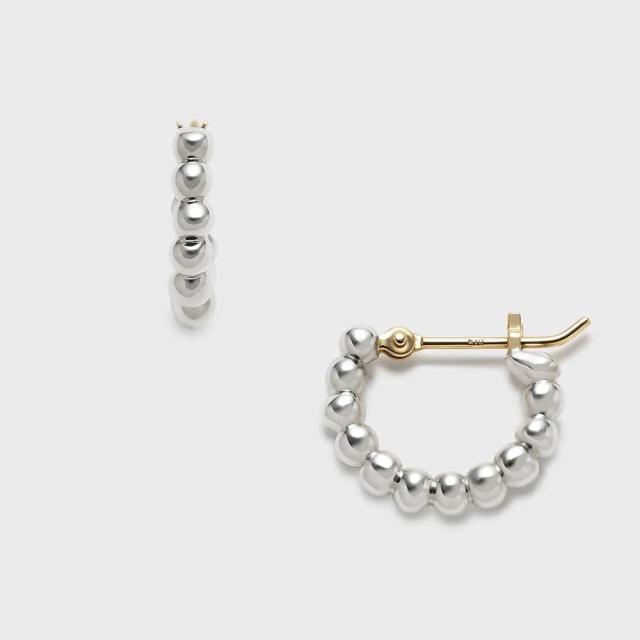 ノジェス ピアス ノジェス（NOJESS）/K10トパーズ／クォーツピアスの