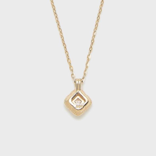 k10 nojess ノジェス 一粒ダイヤ ネックレス0.07 K10ダイヤモンド