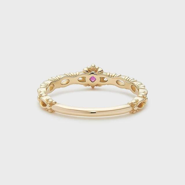 ノジェス（NOJESS）/【Pocket Ring】K10ルビーピンキーリング_5