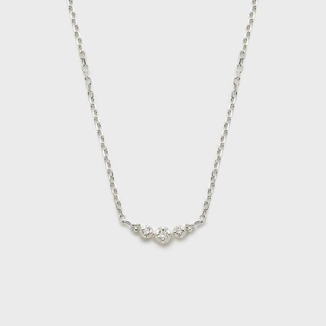 NOJESS ネックレス ノジェス（NOJESS）/シルバーダイヤモンドネックレスの通販はau PAY