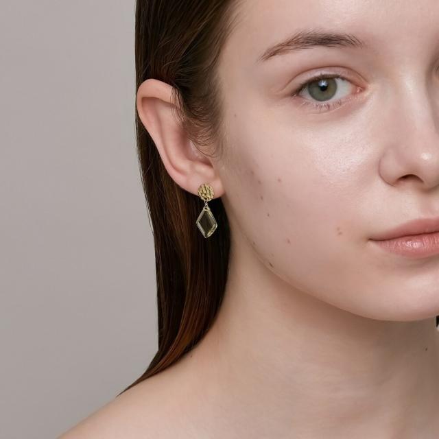 ノジェス】K10 ツイストフープピアス＆パールチャームセット ノジェス