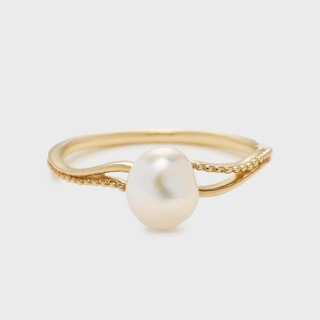 NOJESS】K10 スカラップレースリング 13号 NOJESS】K10 スカラップ