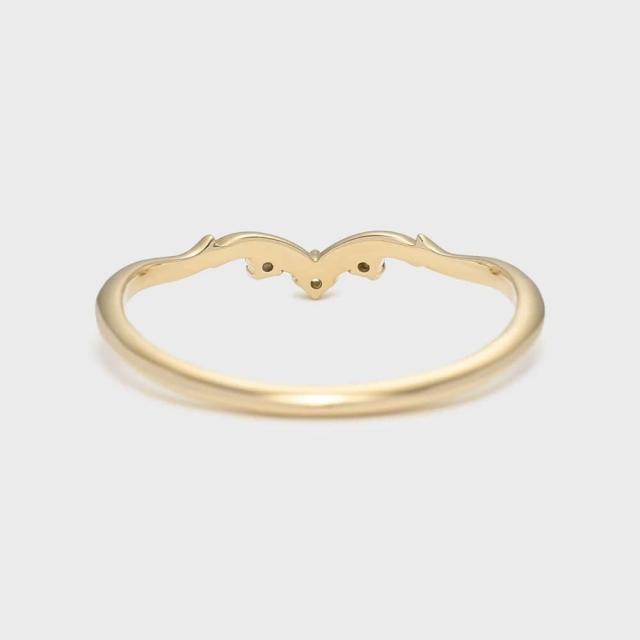 ノジェス（NOJESS）/SAORIさんご着用【Pocket Ring】K10ダイヤモンドリング_3