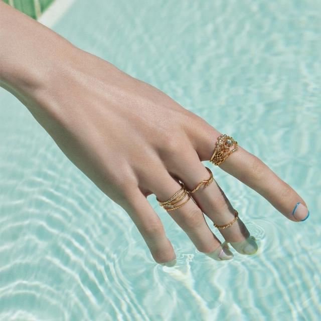 新品NOJESS K10 メッセージ リング13号