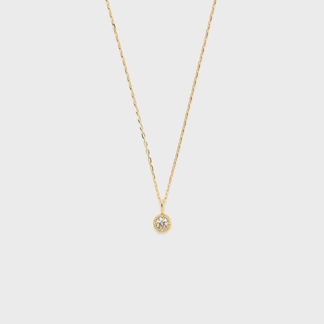ノジェス（NOJESS）/K18ダイヤモンドネックレス（0．05ct） 38,610円