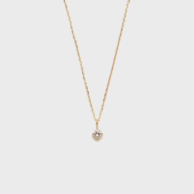 ノジェス（NOJESS）/K18ダイヤモンドネックレス（0．1ct）_1