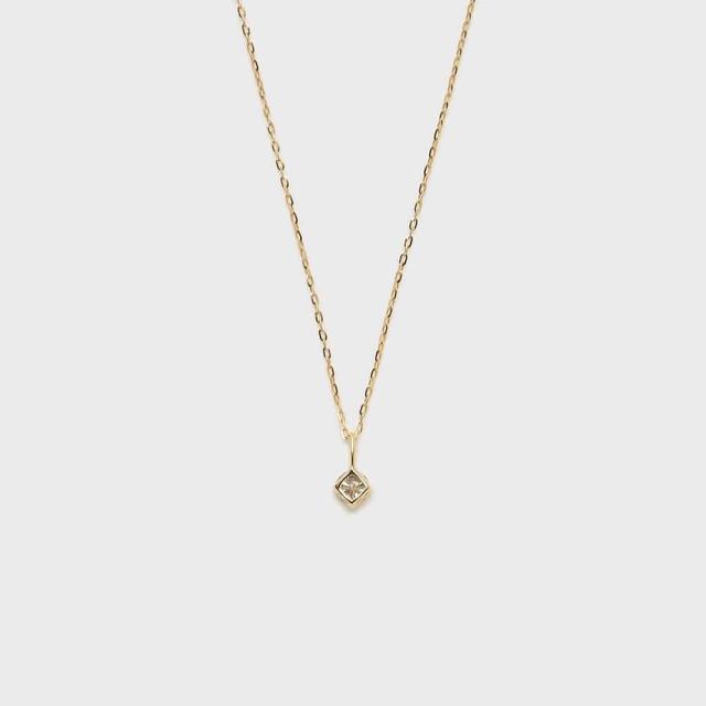 ノジェス（NOJESS）/K18ダイヤモンドネックレス（0．1ct）_2