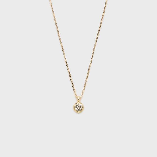 ノジェス（NOJESS）/K10ダイヤモンドネックレス（0．08ct）