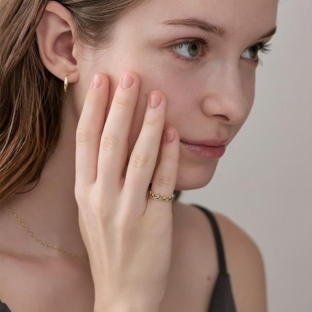 ☆NOJESS 10K ピンキーリング ゴールド 3号 ノジェス（NOJESS）/K10