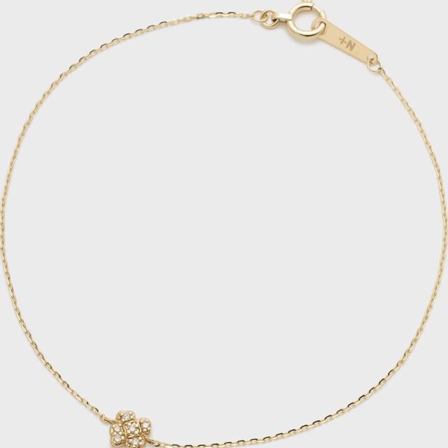 ノジェス ブレスレット 18K ハート ダイヤ ノジェス ブレスレット 18K ハート ダイヤ