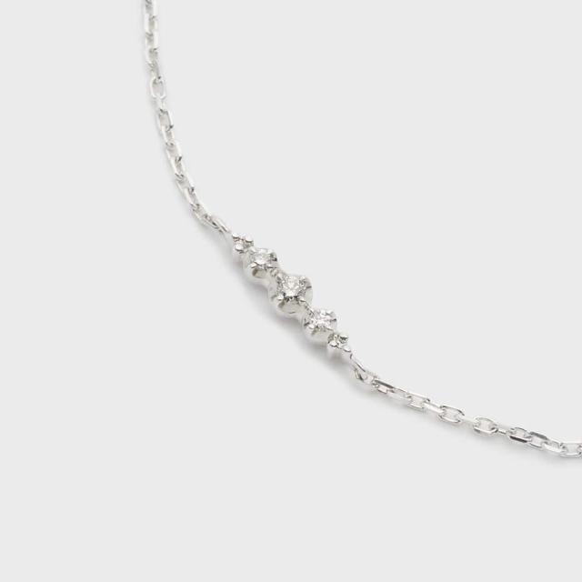 ノジェス（NOJESS）/シルバーダイヤモンドブレスレットの通販はau PAY