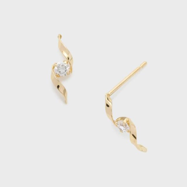 ノジェス（NOJESS）/K10キュービックジルコニアピアス
